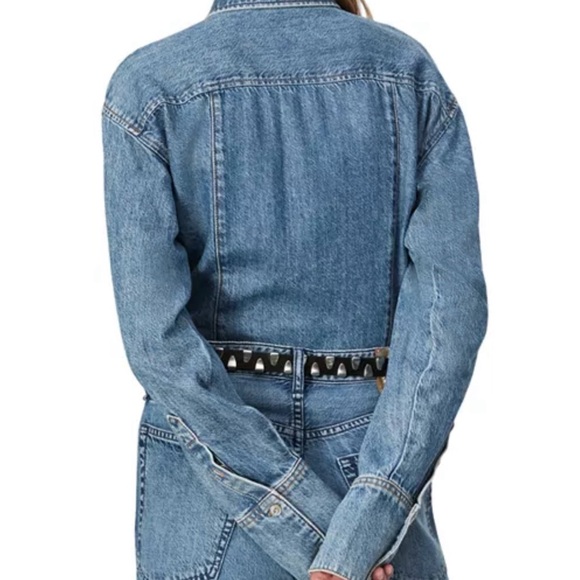 Rag & Bone Classic Blue Denim Shirt M - Picture 3 of 15